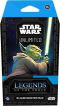 Star Wars: Unlimited TCG Legends of the Force BOOSTER PACK - 16 Cards Featuring Jedi, Sith & Iconic Characters for Kids & Adults, Ages 12+, 2+ Players, 20 Minute Playtime, Made by Fantasy Flight Games