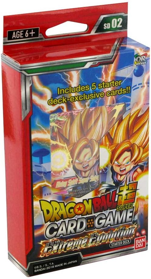 Bandai BCLDBSP7498 Dragon Ball Super Card Game: The Extreme Evolution Starter Deck, Multicoloured