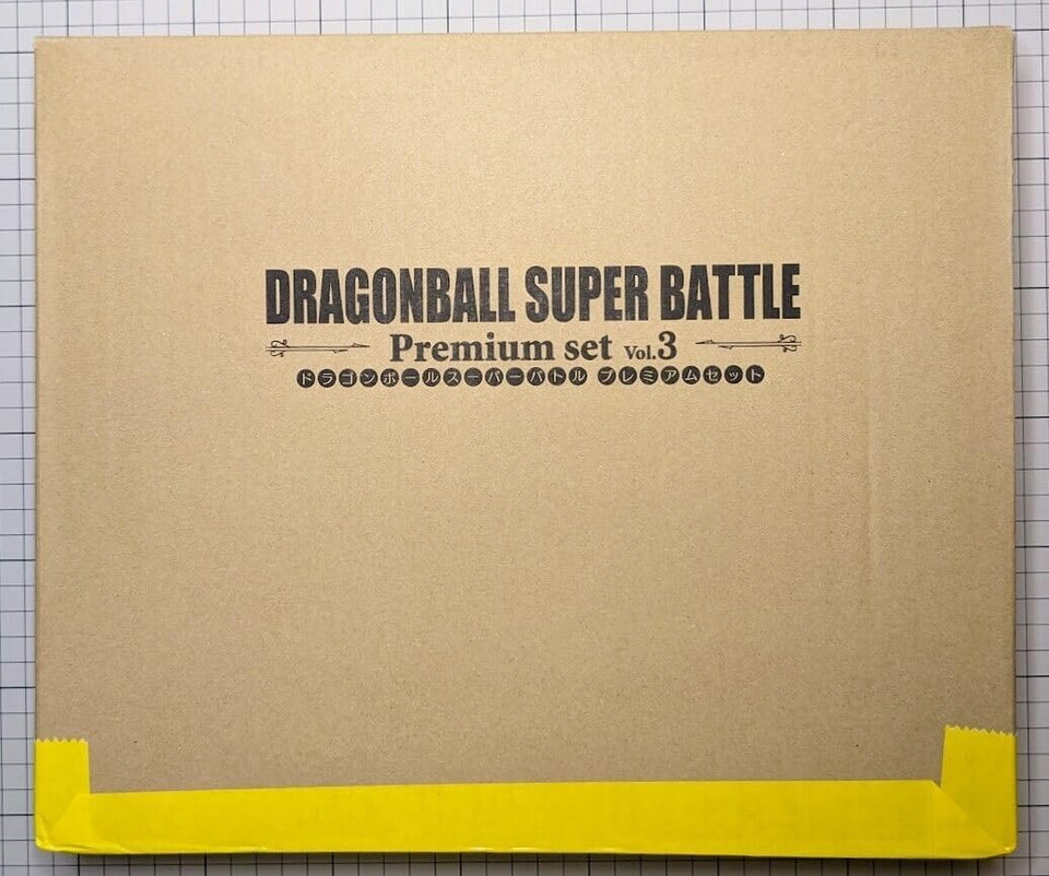 Bandai | Carddass Dragon Ball Super Battle Premium Set Vol.3 | Trading Card Game | Ages 15+ | 2 Players | 20-30 Minutes Playing Time